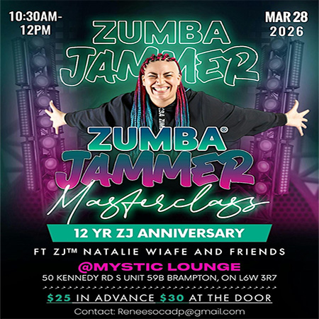 Zumba Masterclass with ZJ Natalie Wiafe