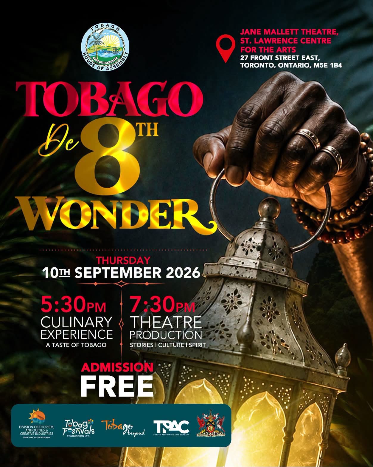 Cultural and Culinary Experience presented by Tobago Festival