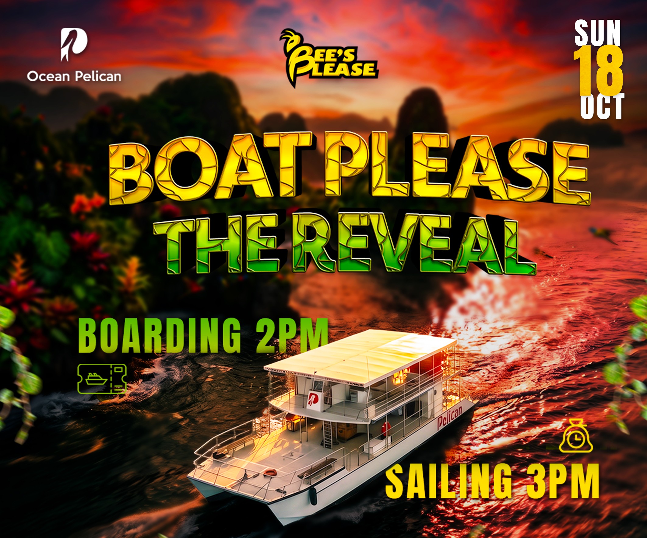 Boat Please - J’ouvert Section Launch & Birthday Celebration