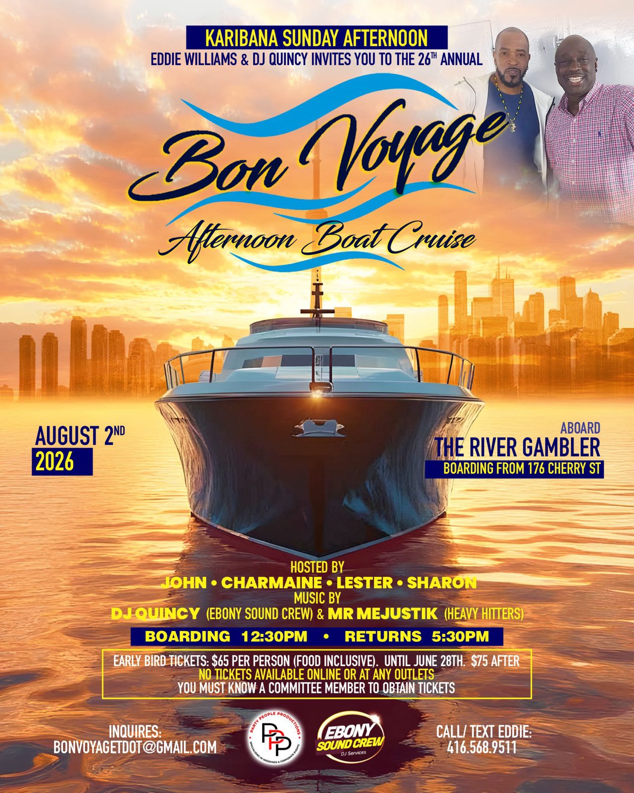 Bon Voyage Boat Cruise 